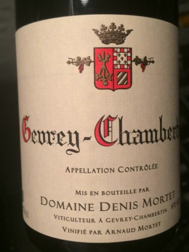 Denis Mortet Gevrey-Chambertin Lavaux St.-Jacques