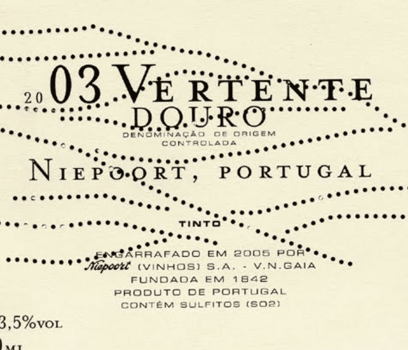 Niepoort Douro Vertente