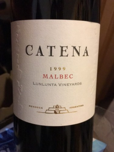 Catena Lunlunta Vineyards Malbec Mendoza