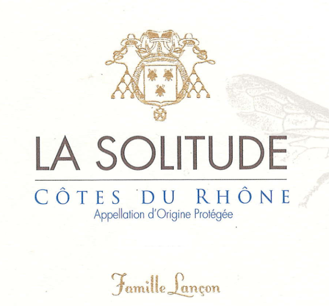 三蜂庄罗纳河谷白葡萄酒Domaine de la Solitude Cotes du Rhone Blanc