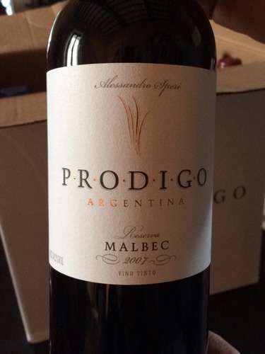 斯倍力普罗迪奥马尔贝克珍藏干红Alessandro Speri Prodigo Malbec Reserva