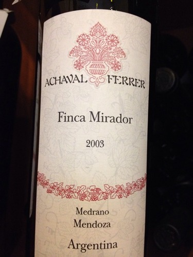 Achaval Ferrer Finca Mirador Malbec