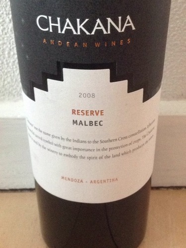 Reserve Malbec