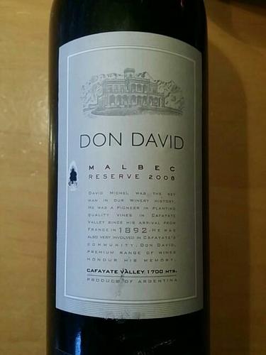 Michel Torino - El Esteco 'Don David' Reserve Malbec