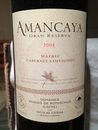 Amancaya Gran Reserva Malbec Cabernet Sauvignon