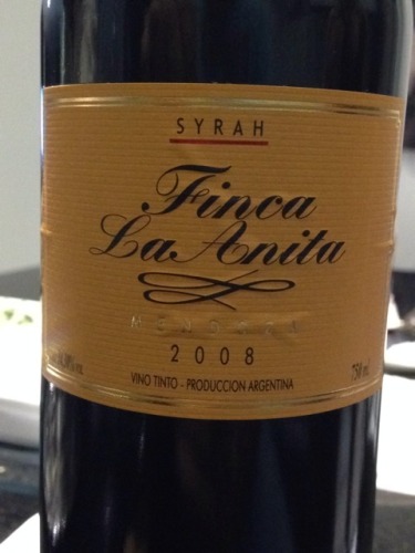 安妮塔西拉干红Finca La Anita Syrah