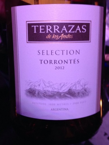 安第斯台阶特选特浓情干白 Terrazas de los Andes Reserva Torrontes 