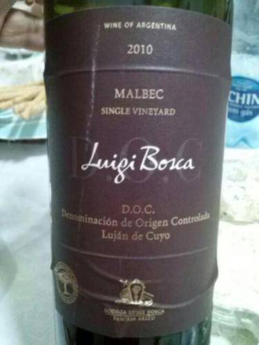 Bodega Luigi Bosca Malbec Lujan de Cuyo Single Vineyard