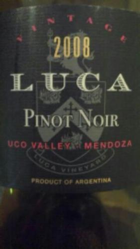 Mendoza Pinot Noir