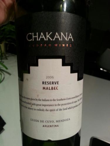 Reserve Malbec