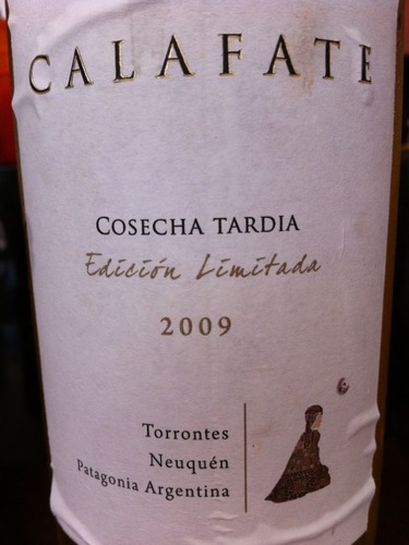 Neuquen Patagonia Coscha Tardia Edition Limitada Torrontes