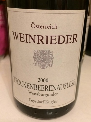 Poysdorfer Kugler Österreich Eiswein Weissburgunder