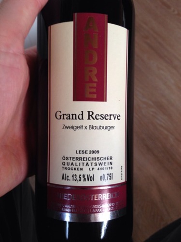 Grand Reserve Zweigelt X Blauburger