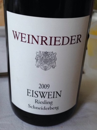 Eiswein Schneiderberg Riesling