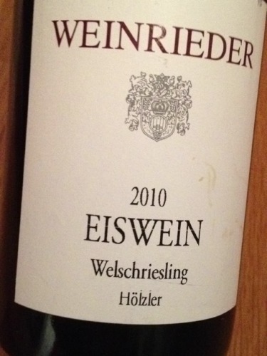 Hölzer Eiswein Welschriesling