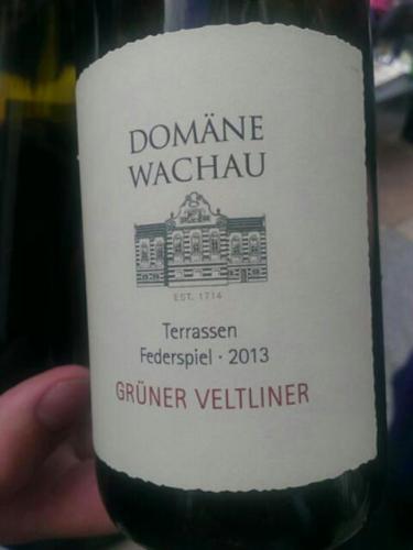 Domäne Wachau Grüner Veltliner Federspiel Terrassen