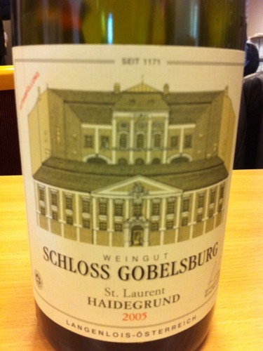 高博古堡圣罗兰干红Schloss Gobelsburg St.Laurent Haidegrund