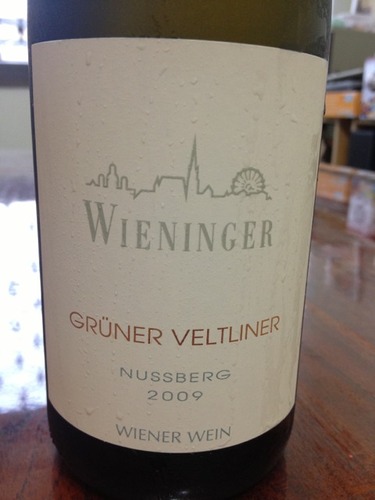 威宁格维也纳干白Wieninger Nusseberg Wiener Wein Grüner Veltliner