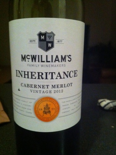 Family Winemakers Inheritance Cabernet Merlot