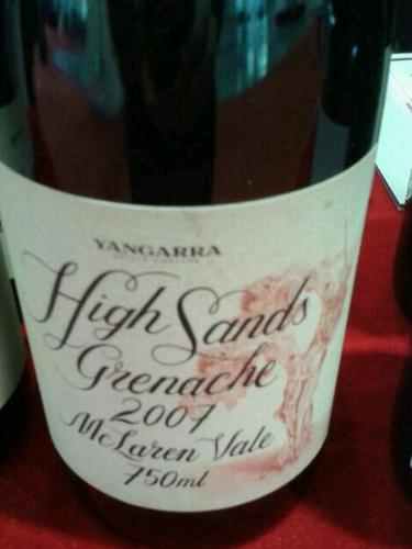 Mclaren Vale High Sands Grenache