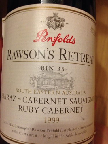 奔富洛神山庄Bin 35设拉子赤霞珠宝石卡本内干红Penfolds Rawson's Retreat Bin 35 Shiraz Cabernet Sauvignon Ruby Cabernet