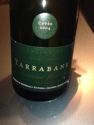 Yarrabank Sparkling Tradicional Methode Cuvee