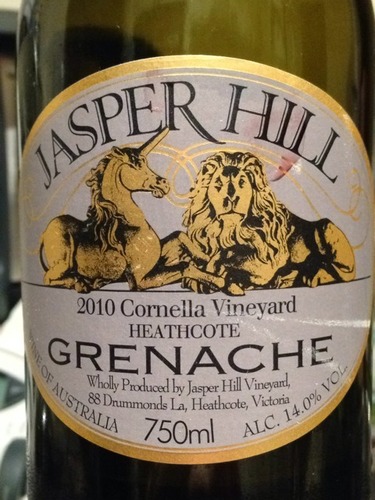 爵士山科内拉歌海娜干红Jasper Hill Cornella Vineyard Grenache