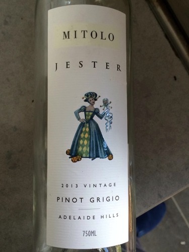 米多罗灰皮诺干白Mitolo Jester Pinot Grigio