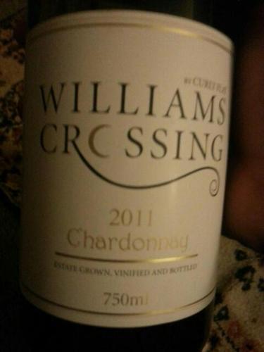 珂莱威廉姆斯十字路口霞多丽干白Curly Flat Williams Crossing Chardonnay