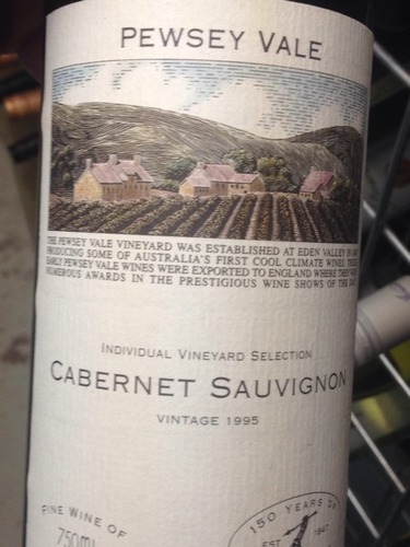 普西河谷葡萄园精选赤霞珠干红Pewsey Vale Individual Vineyard Selection Cabernet Sauvignon