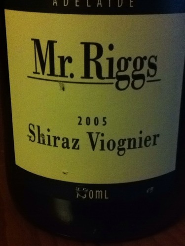 瑞格斯先生设拉子维欧涅干白Mr. Riggs Shiraz Viognier