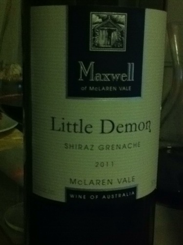 麦克斯韦小精灵GS混酿干红Maxwell Little Demon Shiraz Grenache