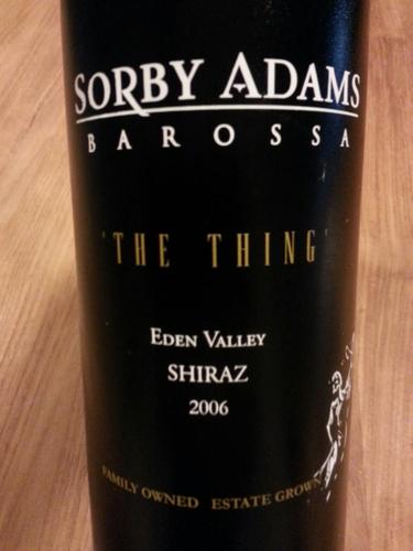 苏比亚当星恩设拉子干红Sorby Adams The Thing Shiraz