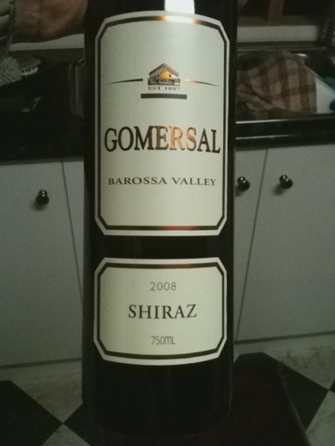 高莫索西拉干红Gomersal Shiraz