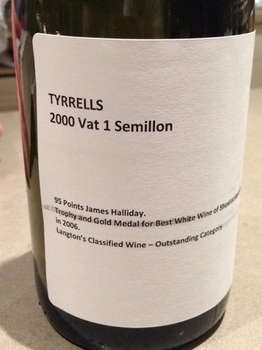 TYRRELL’S Vat 1 Semillon