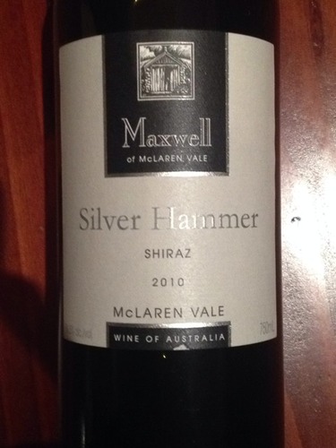 麦克斯韦银锤设拉子干红Maxwell Silver Hammer Shiraz