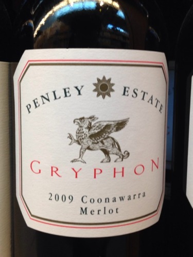 宾利狮王梅洛干红Penley Estate Gryphon Merlot