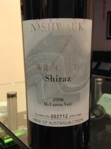 Wrecked McLaren Vale Shiraz