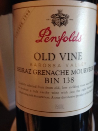 奔富Bin 138设拉子歌海娜慕合怀特干红	Penfolds Bin 138