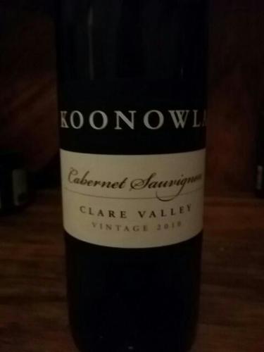 库诺拉赤霞珠干红Koonowla Cabernet Sauvignon