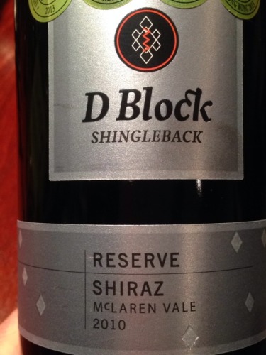 Block Reserve Mclaren Vale Shiraz