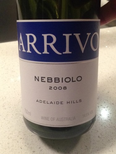 Arrivo Adelaide Hills Lunga Macerazione Nebbiolo