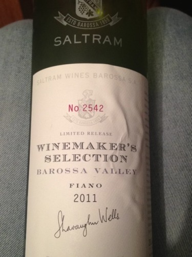 索莱酿酒师精选菲亚诺干白Saltram Winemaker's Selection Fiano