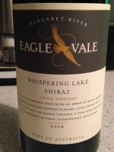 Single Whispering Lake Margaret River Shiraz