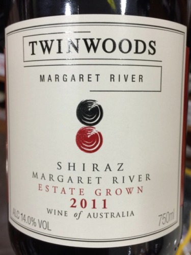 双栖酒庄设拉子干红Twinwoods Margaret River Shiraz