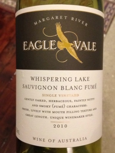 Single Whispering Lake Sauvignon Blanc Fume