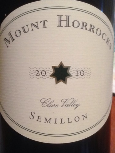 霍克山赛蜜蓉干白Mount Horrocks Semillon