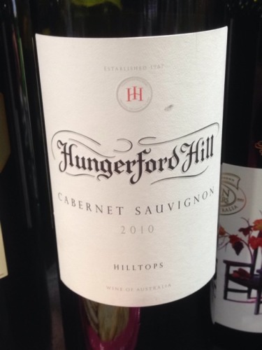 恒福山经典赤霞珠干红Hungerford Hill Classic Cabernet Sauvignon