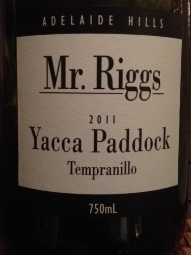 Adelaide Hills Yacca Paddock Tempranillo