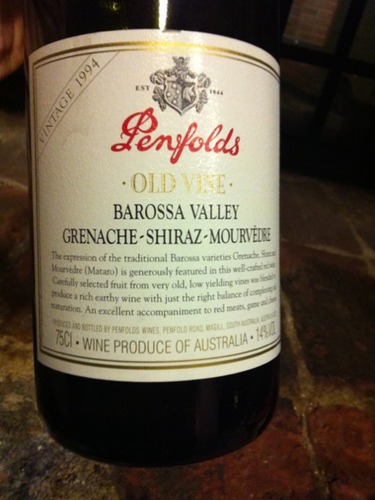 奔富老藤设拉子歌海娜慕合怀特干红Penfolds Old Vine Shiraz Grenache-Mourvèdre